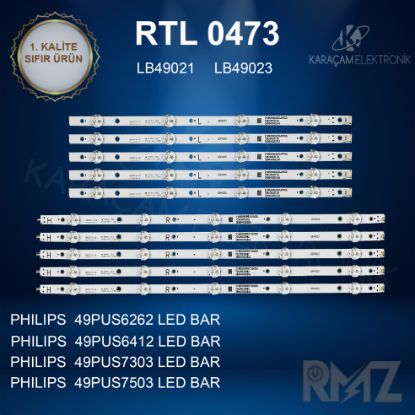 philips lb49021 lb49023 49pus6412 49pus6162 49pus6262 SIFIR LED BAR PANEL LEDLER\u0130 , LB49021 V1_00, LB49021 V0_00, 210BZ04DL, 210BZ05DR, 2C775000009Y resmi