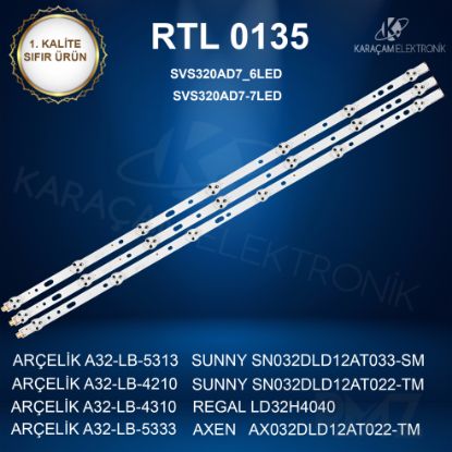 ARÇELİK A32-LB-5313 LED BAR, ARÇELİK A32-LB-4210 LED BAR, SUNNY SN032DLD12AT033-SM LED BAR, ARÇELİK A32-LB-4310 LED BAR  resmi