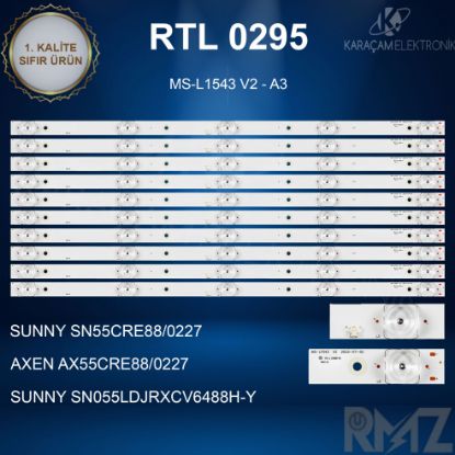 SUNNY SN55CRE88/0227 LED BAR , SN055LDJRXCV6488H-Y LED BAR, MS-L1543 V5 ,AXEN AX55CRE88/0227 LED BAR  resmi