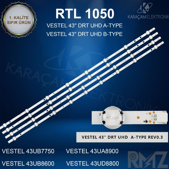 VESTEL 43UA8900 LED BAR,VESTEL 43UA8600 LED BAR,TOSHIBA 43U6763DAT LED BAR,REGAL 43R6010U LED BAR,HI-LEVEL 43UHL910 LED BAR,PHİLİPS 43PUS6031/12 LED BAR  resmi