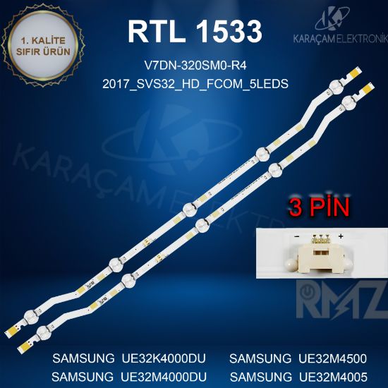 SAMSUNG UE32K4000 PANEL LED BAR, V7DN-320SM0-R1 , BN96-43703A resmi