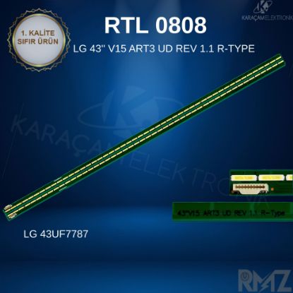LG 43'' V15 ART3 UD REV 1.1 R-TYPE , LG 43'' V15 ART3 UD REV 1.1 L-TYPE ,LC430EQE FH M2 ,43UF7787 resmi