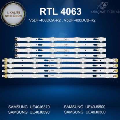 SAMSUNG UE40J6370SU LED BAR , V5DF-400DCA-R2 , V5DF-400DCB-R2 , LM41-00117N, LM41-00117M resmi
