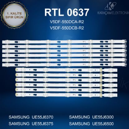 SAMSUNG UE55J6370SU LED BAR , V5DF-550DCA-R2, V5DF-550DCB-R2 resmi