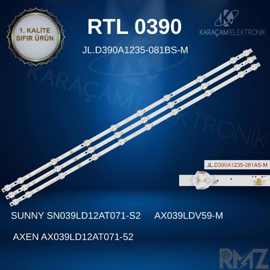 SUNNY SN039LD12AT071-S2 LED BAR , AXEN AXEN AX039LD12AT071-52, AX039LDV59-M, LED BAR, JL.D390A1235-081BS-M , JL.D390A1235-081AS-M LED BAR resmi