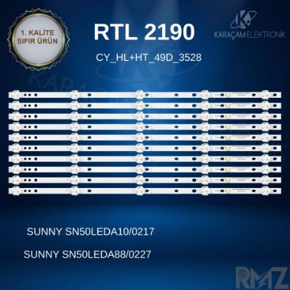 SUNNY SN50LEDA10 LED BAR, SUNNY SN50LEDA88 LED BAR, KAMASONİC KS-1249 LED BAR, MS-L2190 ,CY_HL+HT_49D_3528 ,LA021 , 8D49-DNWR-A3510A , resmi