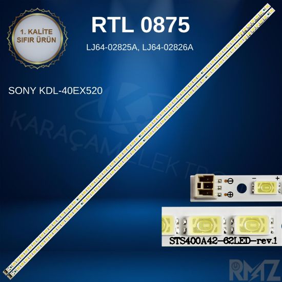 STS400A42-62LED-rev.1, LJ64-02825A, LJ64-02826A, KDL-40EX520 LED BAR resmi