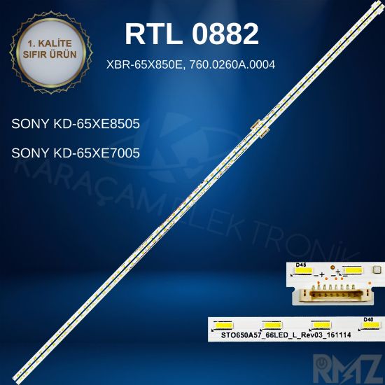Sony STO650A57 66LED R REV03 161114 LED STO650A57 66LED L REV03 161114 LED 760.0260A.0004 66LED resmi