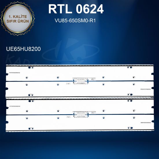SAMSUNG UE65HU8200 LED BAR , BN96-30666A / BN96-30667A  VU90-650SM0-R2 resmi