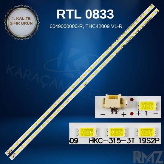 6049000000-L, 6049000000-R, THC42009 V1-R, THC420009 V1-L, HKC-420-3T, SANYO-LE106S12FM, T420HW09-V2, Led Bar resmi