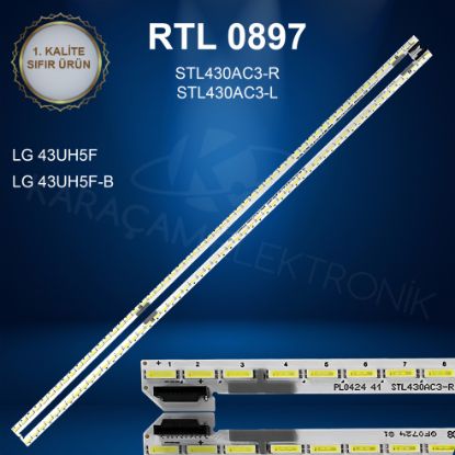 LG 43UH5F, 43UH5F-B, LED BAR, STL430AC3-R, STL430AC3 resmi