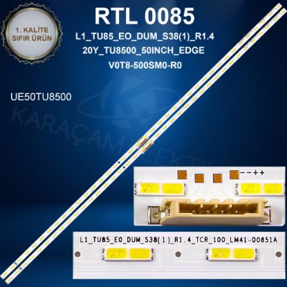Samsung UE50TU8500 LED BAR  resmi
