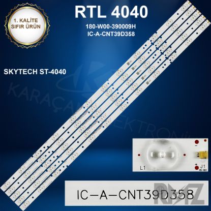 SKYTECH ST-4040 LED BAR BACKLIGHT, 180-W00-390009H - IC-A-CNT39D358 - 3.7-3.9V resmi