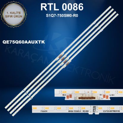 SAMSUNG QE75Q60AAUXTK LED BAR resmi