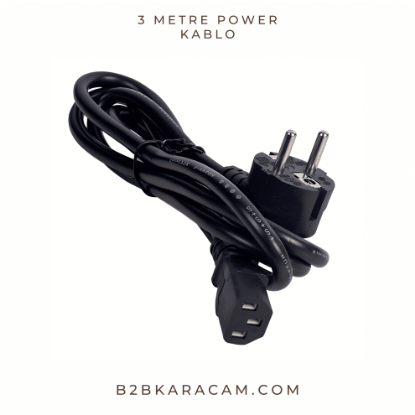 3 Metre Power Kablo resmi