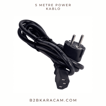 5 Metre Power Kablo resmi
