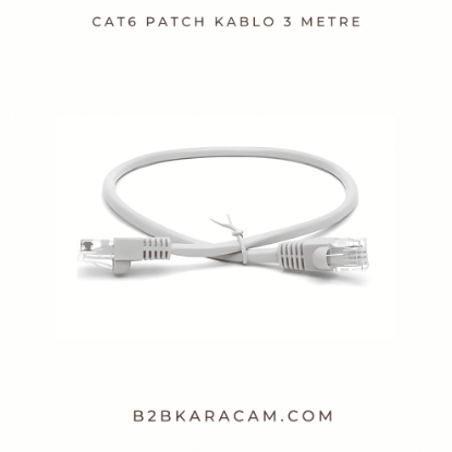 CAT6 Patch Kablo 3 Metre resmi