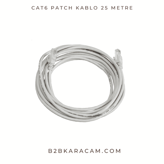 CAT6 Patch Kablo 25 Metre resmi