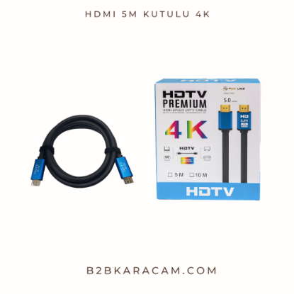 HDMI 5M KUTULU 4K resmi
