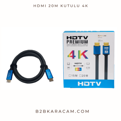 HDMI 20M KUTULU 4K resmi