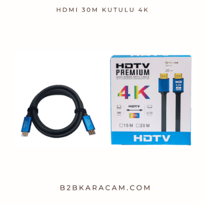 HDMI 30M KUTULU 4K resmi
