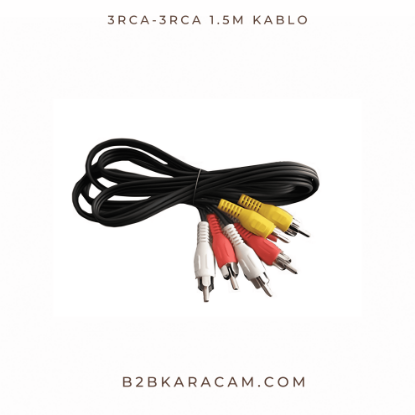 3RCA-3RCA 1.5m Kablo resmi