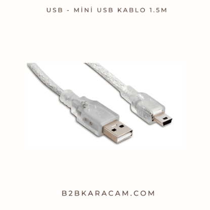  USB - Mini Usb Kablo 1.5m resmi