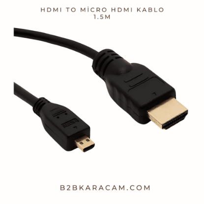 HDMI To Micro HDMI Kablo 1.5m resmi