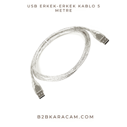 USB ERKEK-ERKEK KABLO 5 METRE resmi