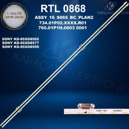 SONY KD-65XD8505 , KD-65XD8577 , KD-65XD8599 LED BAR resmi