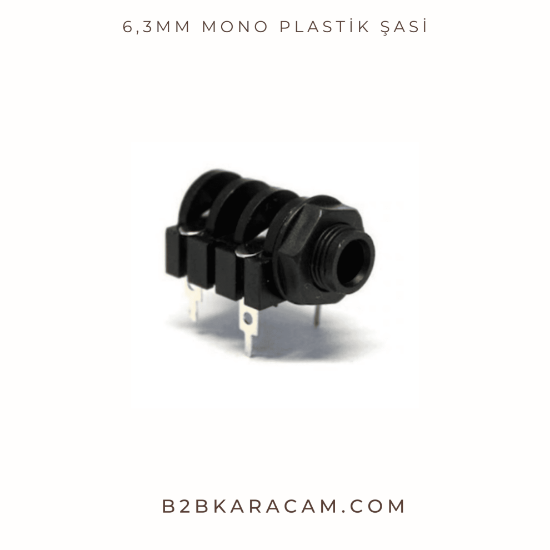 6,3mm Mono Plastik Şasi resmi