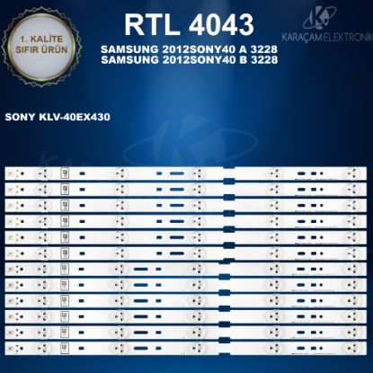 SONY KLV-40EX430 LED BAR resmi