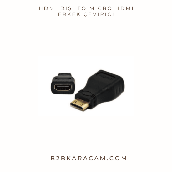 HDMI Dişi To Micro HDMI Erkek Çevirici resmi