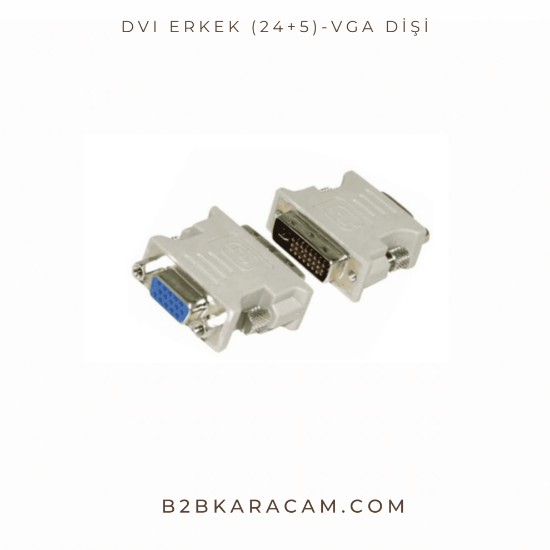 DVI Erkek (24+5)-VGA Dişi resmi