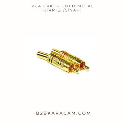  RCA Erkek Gold metal (Kırmızı/Siyah) resmi