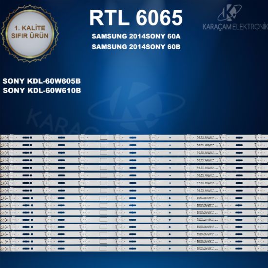 SONY  KDL-60W605B LED BAR , SONY KDL-60W610B resmi