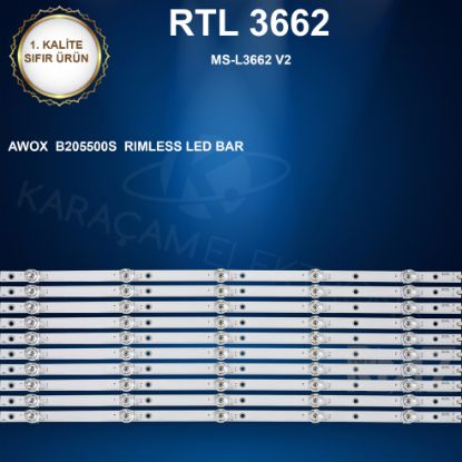 AWOX B205500S  RIMLESS LED BAR, MS-L3662 V2, 2019-10-10, LA021, 035-550-3030-1X resmi