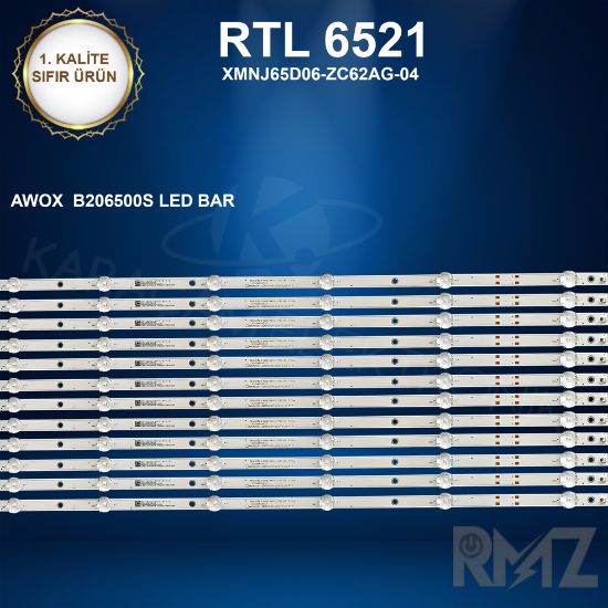 AWOX B 206500S LED BAR, AWOX 65UHD B206500S LED BAR , XMNJ65D06-ZC62AG-04 resmi