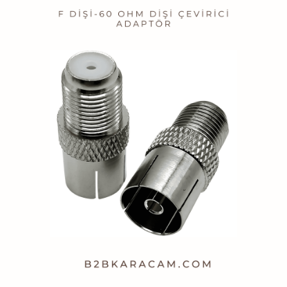 F DİŞİ-60 OHM DİŞİ ÇEVİRİCİ ADAPTÖR resmi