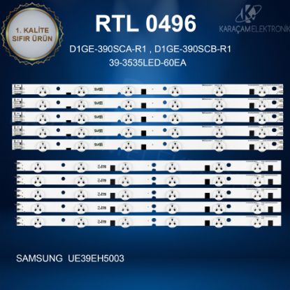 SAMSUNG UE39EH5003 LED BAR , BN96-28328A , BN96-28329A, D1GE-390SCA-R1, 39-3535LED-60EA-L, D1GE-390SCB-R1, 39-3535LED-60EA-R resmi