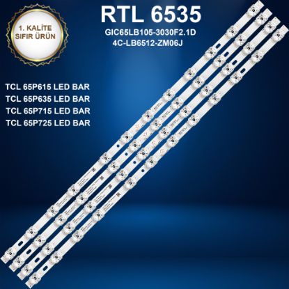 TCL 65P615 LED BAR,TCL 65P635 LED BAR,TCL 65P715 LED BAR,TCL 65P725 LED BAR resmi