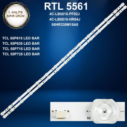 TCL 55P615 LED BAR ,TCL 55P635 LED BAR ,TCL 55P715 LED BAR ,TCL 55P725 LED BAR  resmi