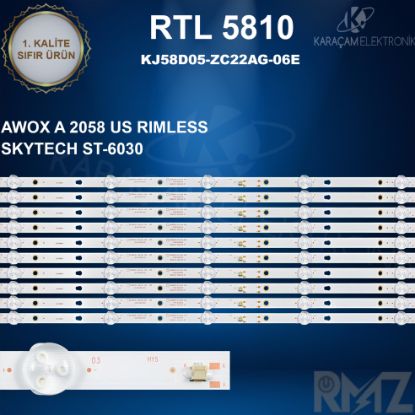 AWOX  A 2058 US RIMLESS LED BAR , SKYTECH ST-6030 LED BAR  resmi