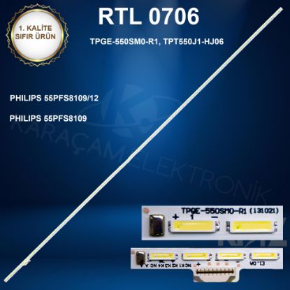 PHILIPS 55PFS8109/12 LED BAR, TPGE-550SM0-R1, TPT550J1-HJ06, 55PFS8109 LED BAR resmi