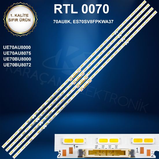 SAMSUNG UE70AU8000 LED BAR , SAMSUNG UE70AU8075 LED BAR , SAMSUNG UE70BU8000 LED BAR , SAMSUNG UE70BU8072 LED BAR resmi