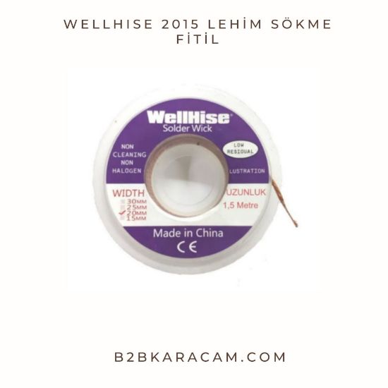 Wellhıse 2015 Lehim Sökme Fitil resmi