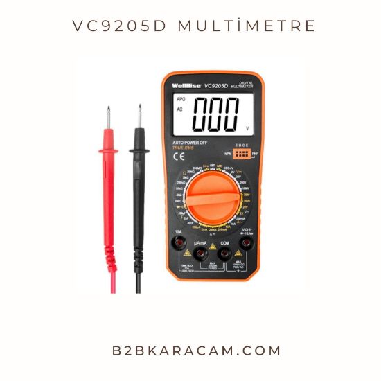 VC9205D MULTİMETRE resmi