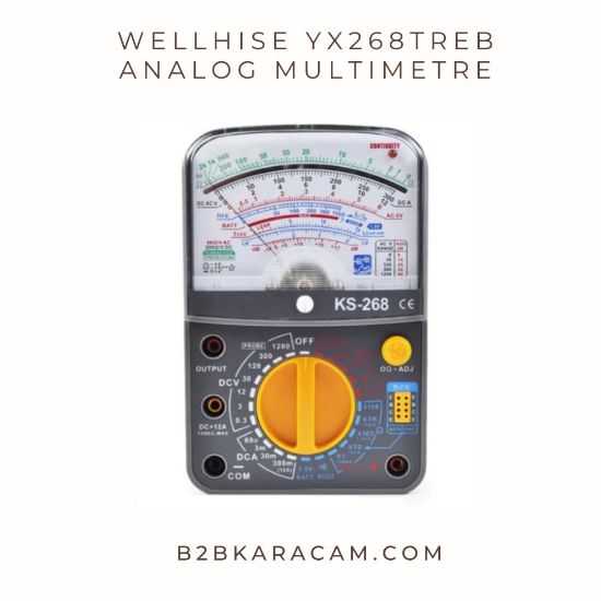 Wellhıse Yx268treb Analog Multimetre resmi