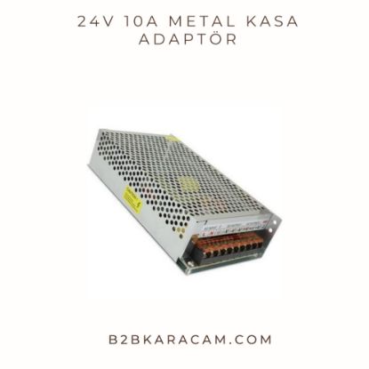 24V 10A Metal Kasa Adaptör resmi