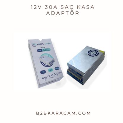 12V 30A SAÇ KASA ADAPTÖR resmi